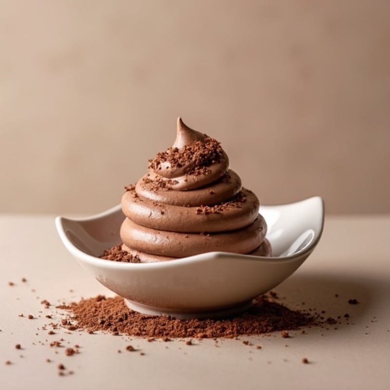 Chocolate Protein Mousse with Greek Yogurt