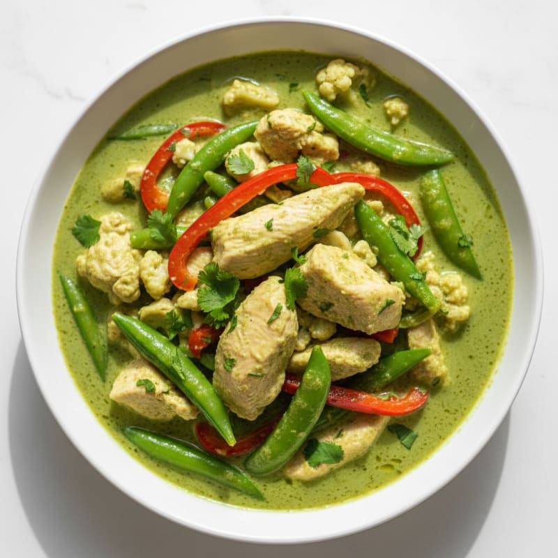 Creamy Thai Green Curry Chicken