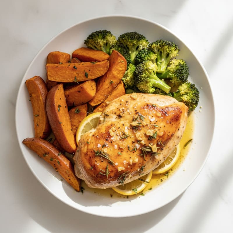 Garlic Herb Roasted Chicken