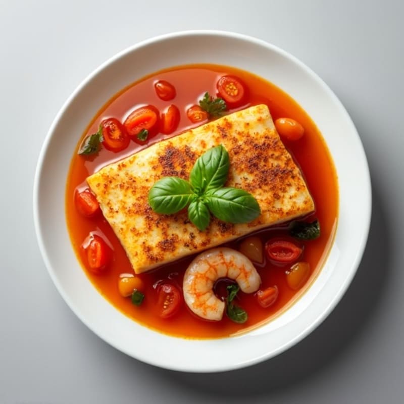 Fresh Seafood and Tomato Herb Stew