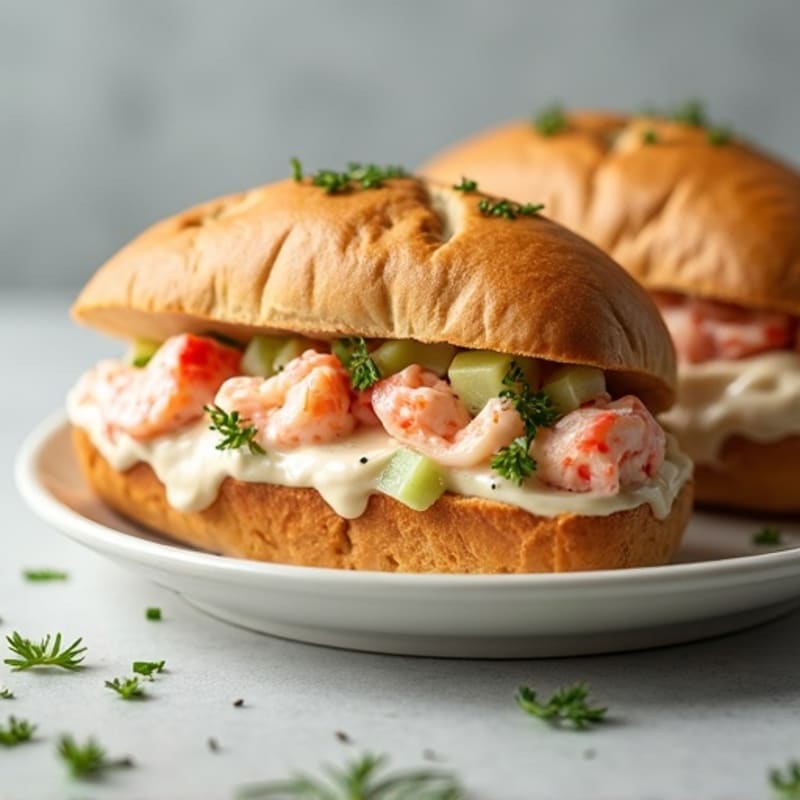 Fresh Creamy Lobster Rolls