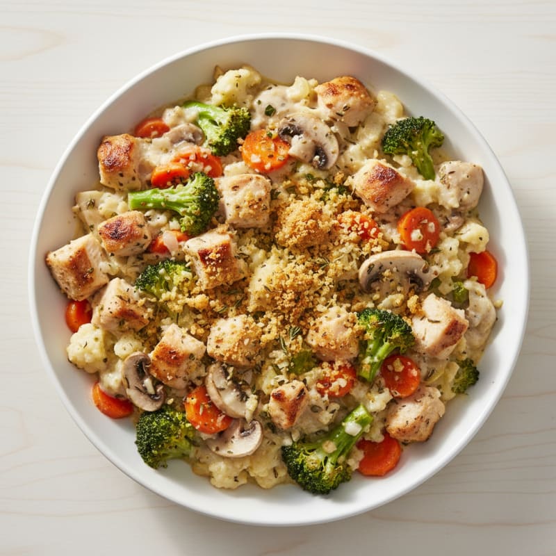 Creamy Chicken and Vegetable Casserole