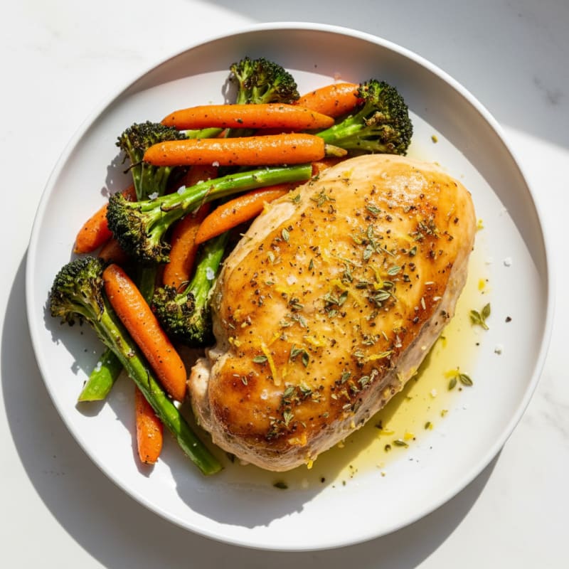 Gluten-Free Lemon Herb Roasted Chicken