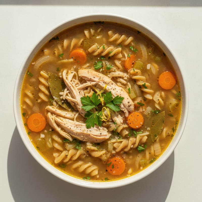 Hearty Chicken Noodle Soup