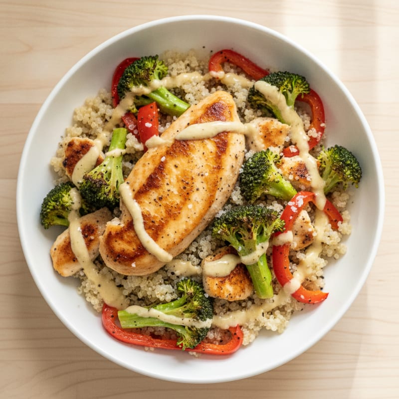Lean Protein and Veggie Power Bowl