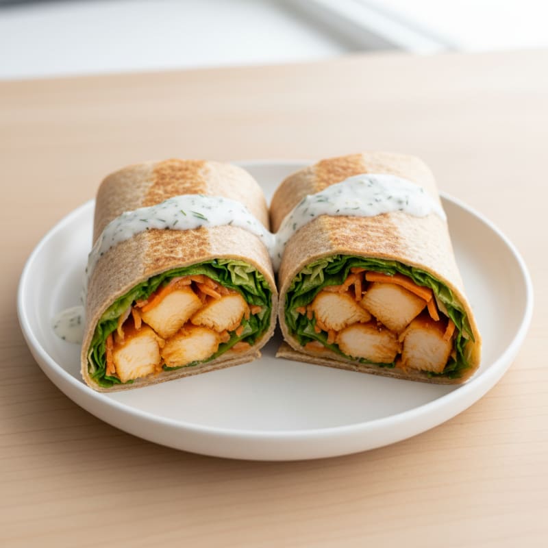 Buffalo Ranch Chicken Wrap