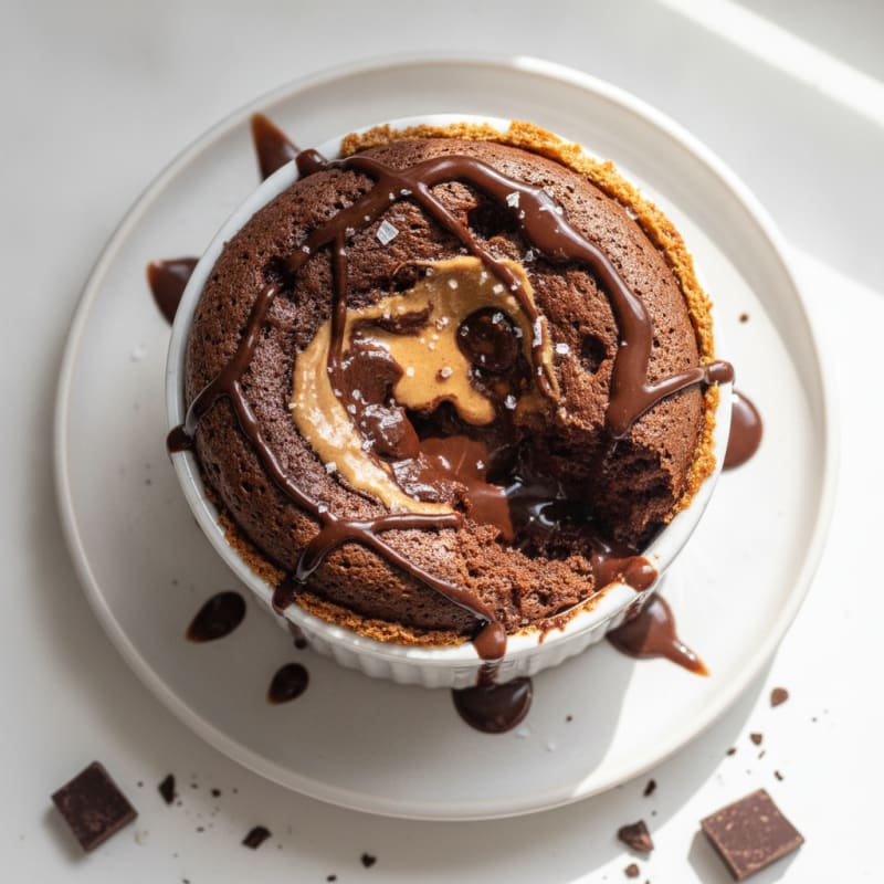 Decadent Chocolate Protein Mug Cake