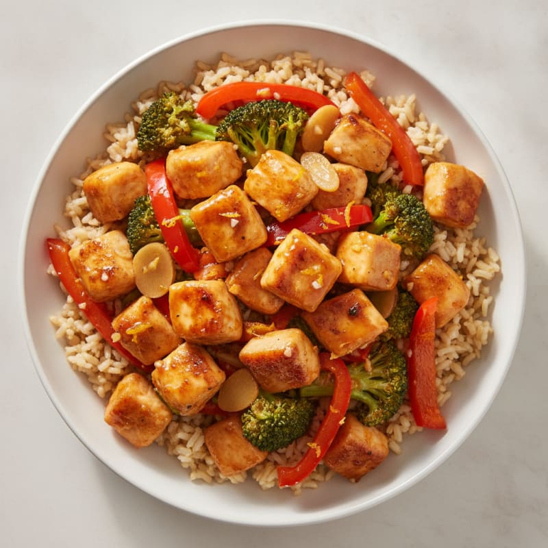 Orange Glazed Chicken Stir-Fry