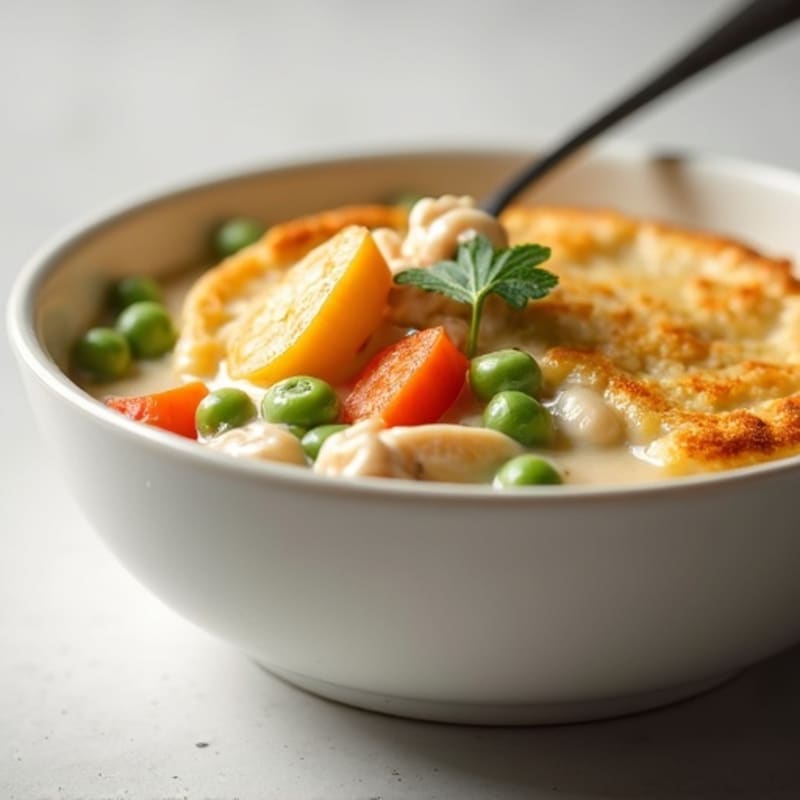 Creamy Chicken and Vegetable Pot Pie