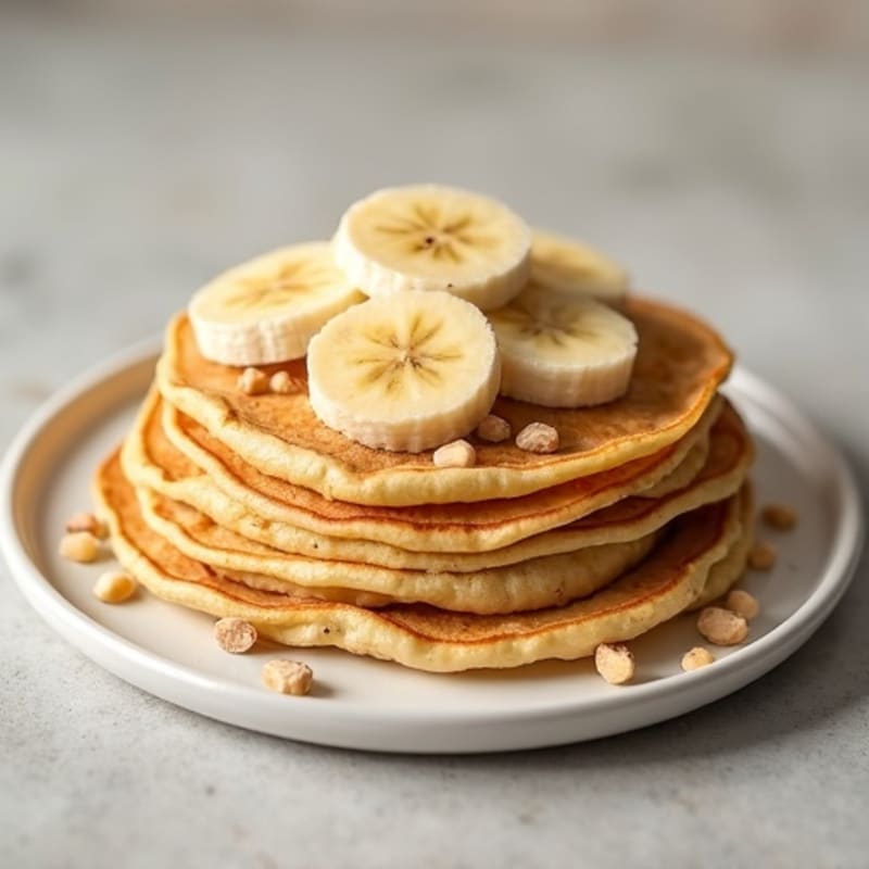 Protein-Packed Almond Butter Banana Crepes