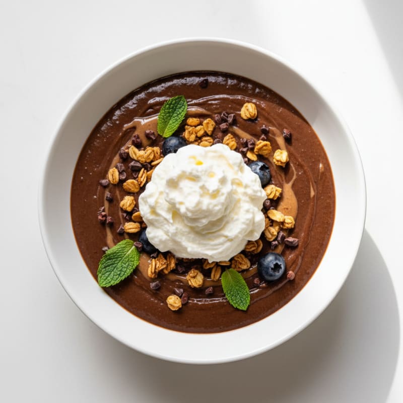 Silky Chocolate Protein Pudding