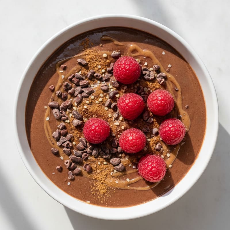 Chocolate Protein Smoothie Bowl