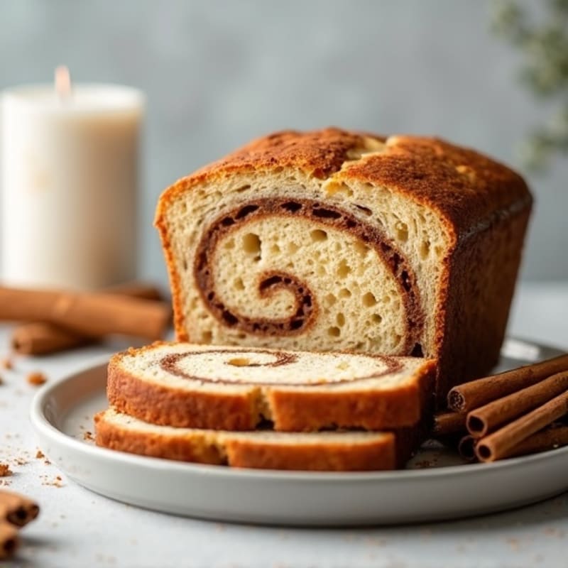 Protein-Packed Cinnamon Swirl Breakfast Bread