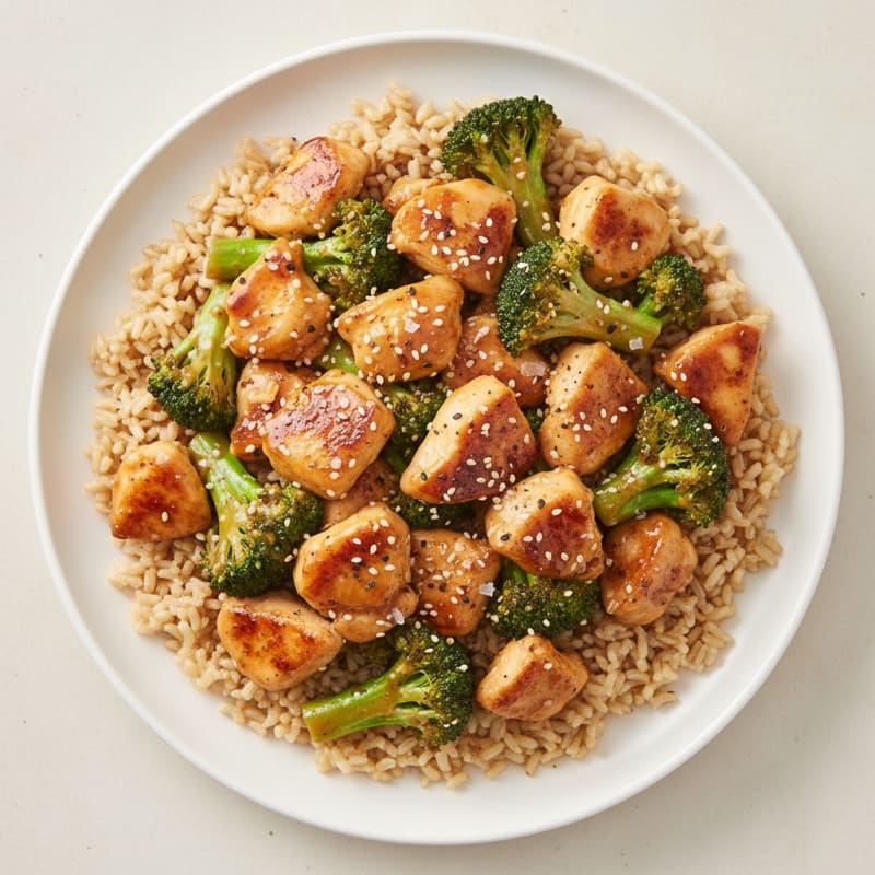Teriyaki Chicken and Broccoli Stir-Fry