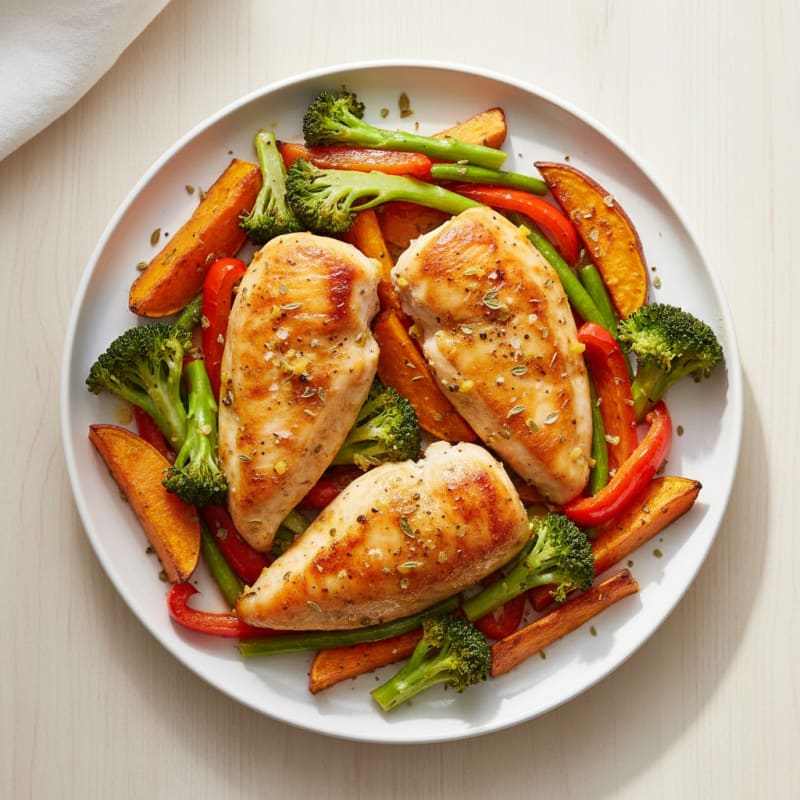Sheet Pan Lemon Herb Chicken
