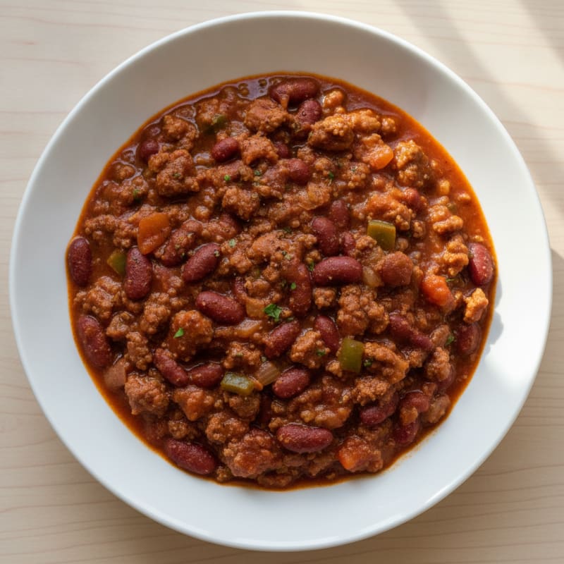 Hearty Beef and Bean Chili