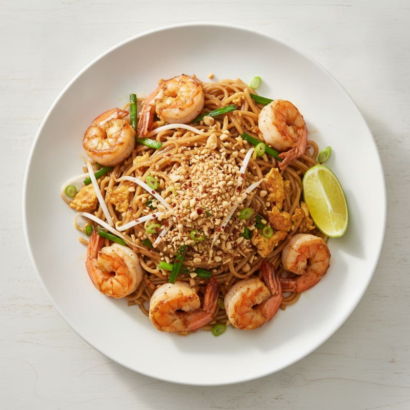 Shrimp Pad Thai Noodles