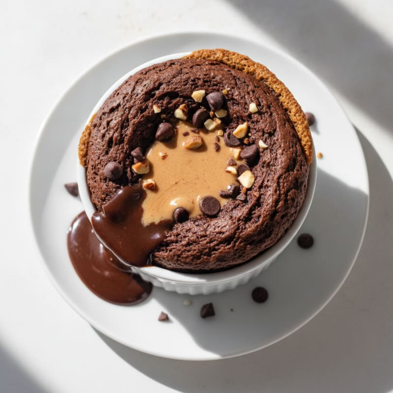 Decadent Chocolate Protein Mug Cake