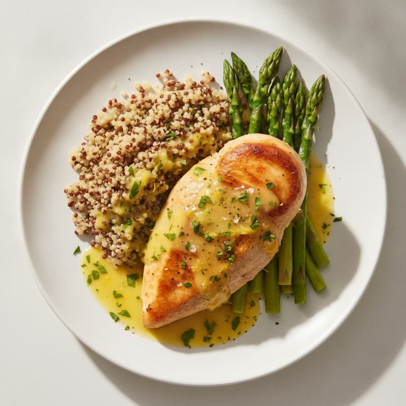Pan-Seared Chicken with Lemon-Herb Sauce