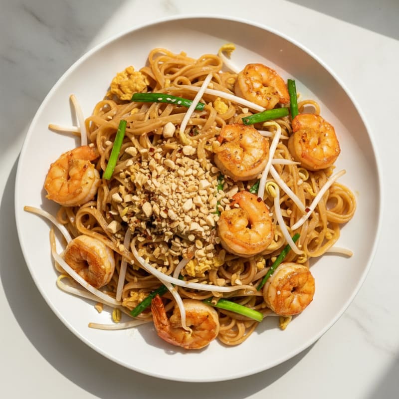 Shrimp Pad Thai Noodles