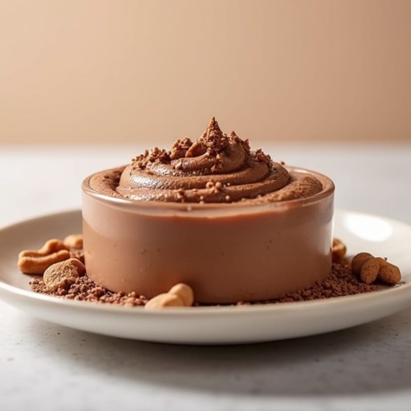 Chocolate Peanut Butter Protein Mousse