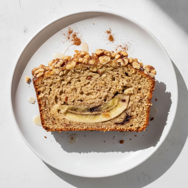 Banana Walnut Breakfast Loaf