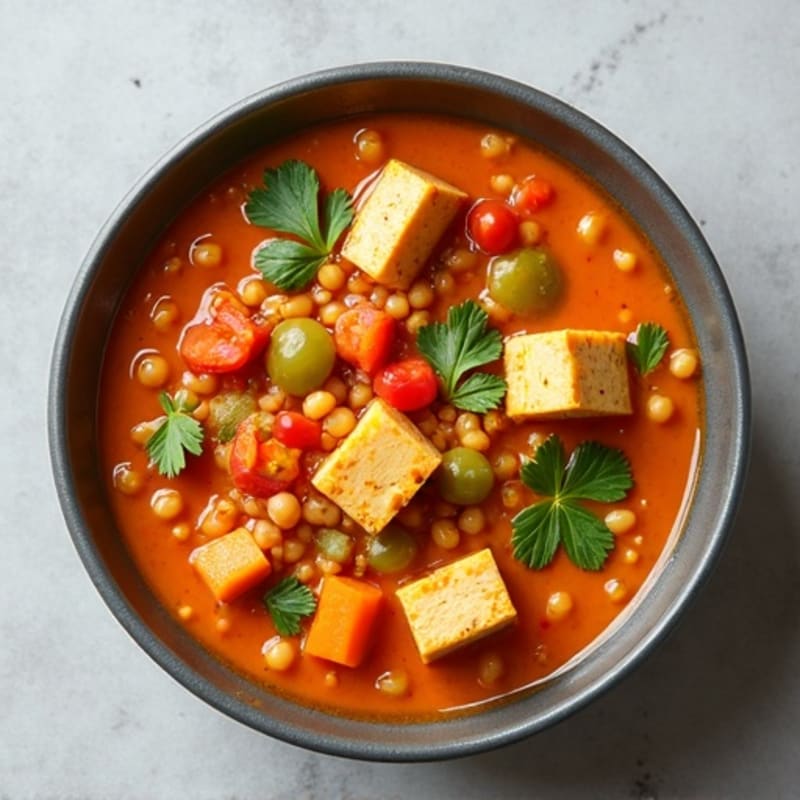 Hearty Red Lentil and Vegetable Curry