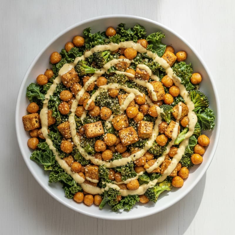 Roasted Chickpea and Veggie Power Bowl
