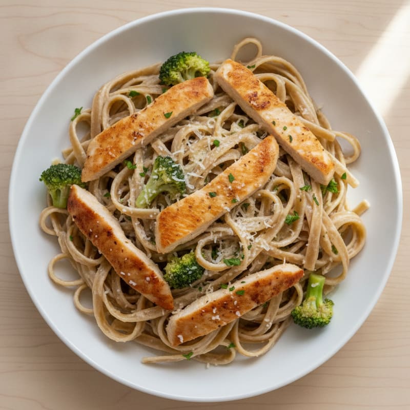 Chicken Alfredo Fettuccine Pasta