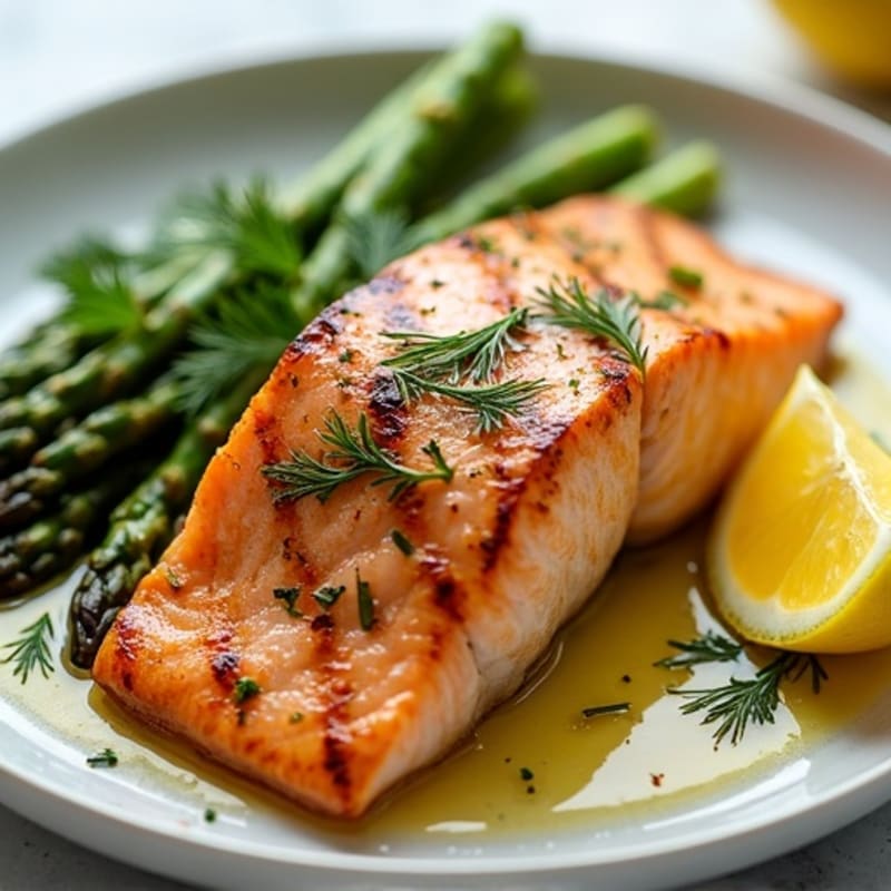 Lemon Herb Grilled Salmon