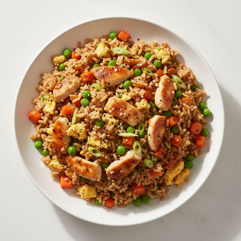 Chicken Fried Rice with Vegetables