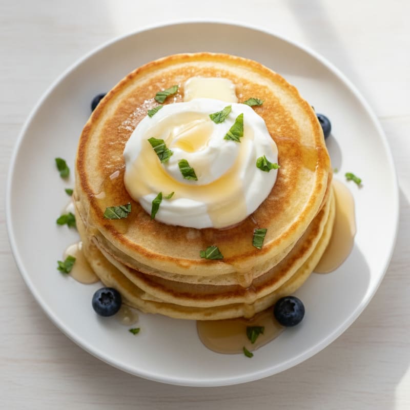 Greek Yogurt Protein Pancakes