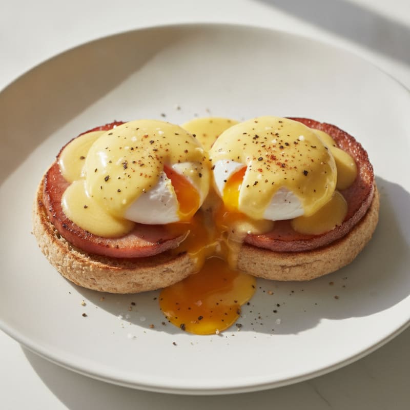 Classic Eggs Benedict with Hollandaise