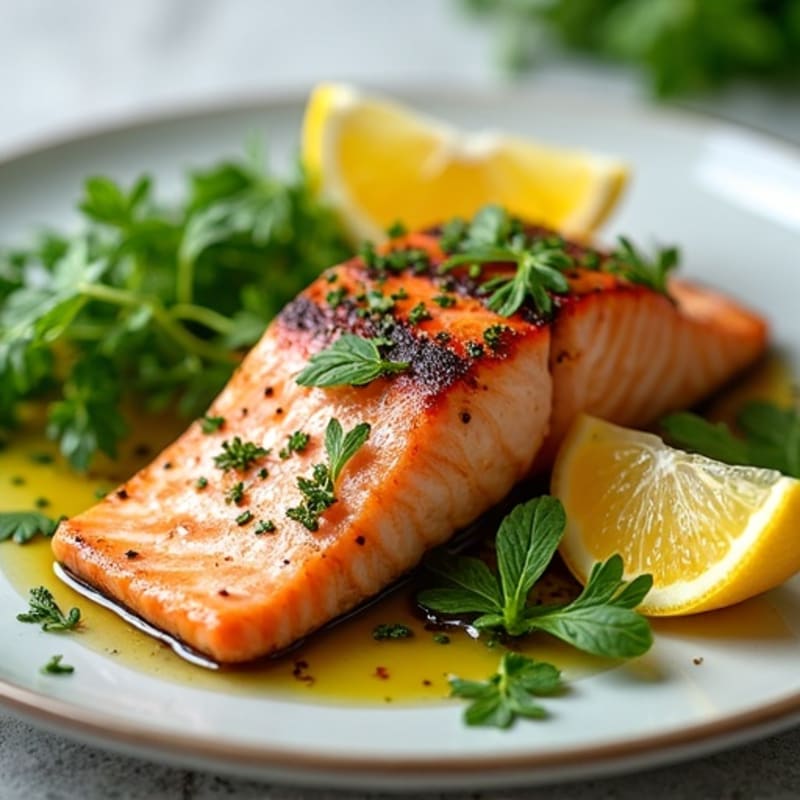 Citrus-Herb Grilled Salmon with Fresh Herbs