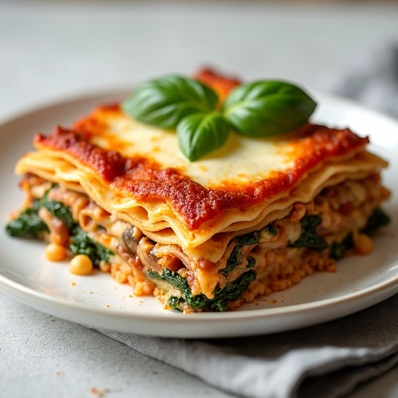 Hearty Baked Veggie Lasagna