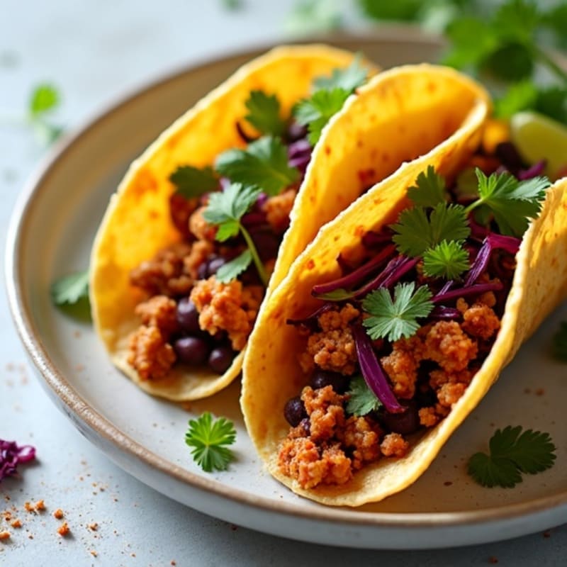 Crispy Pulled Jackfruit Street Tacos