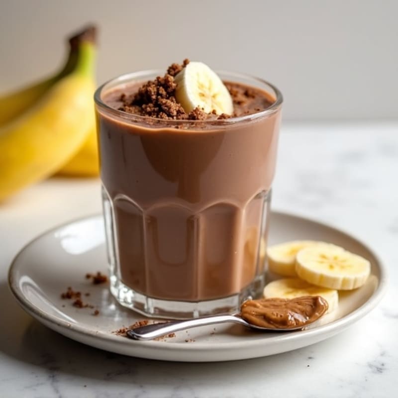 Silky Chocolate Protein Pudding with Greek Yogurt