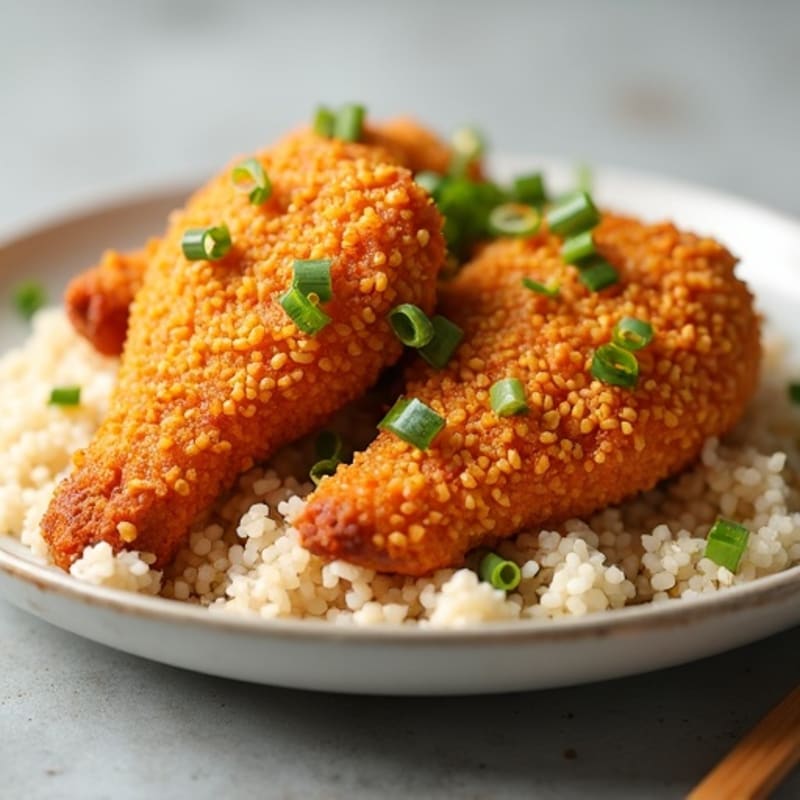 Crispy Air-Fryer Orange Chicken