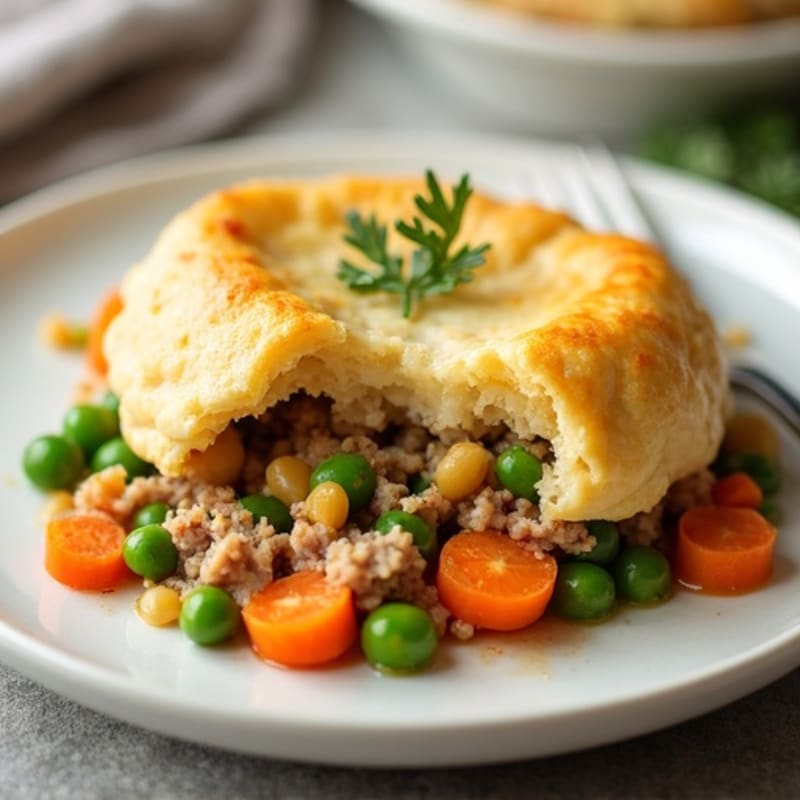 Healthy Turkey and Vegetable Pot Pie