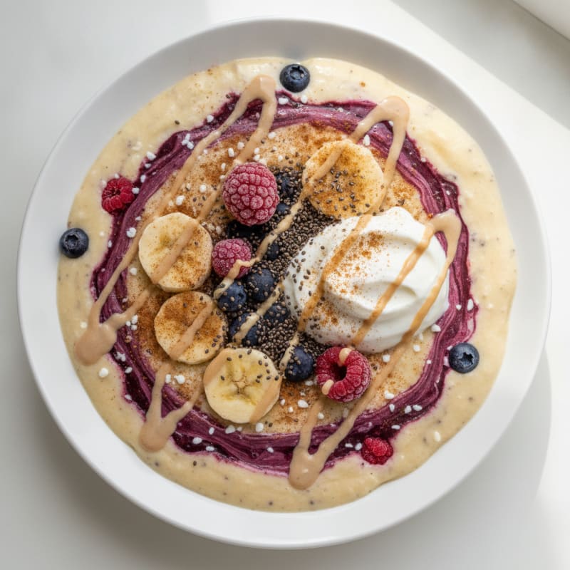 Berry Banana Protein Smoothie