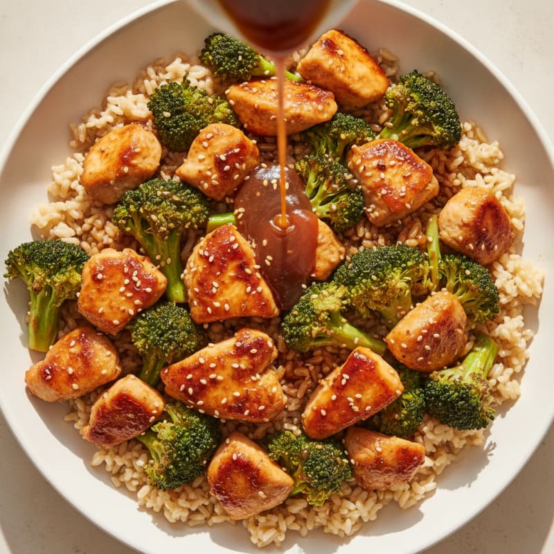 Teriyaki Chicken and Broccoli Stir-Fry
