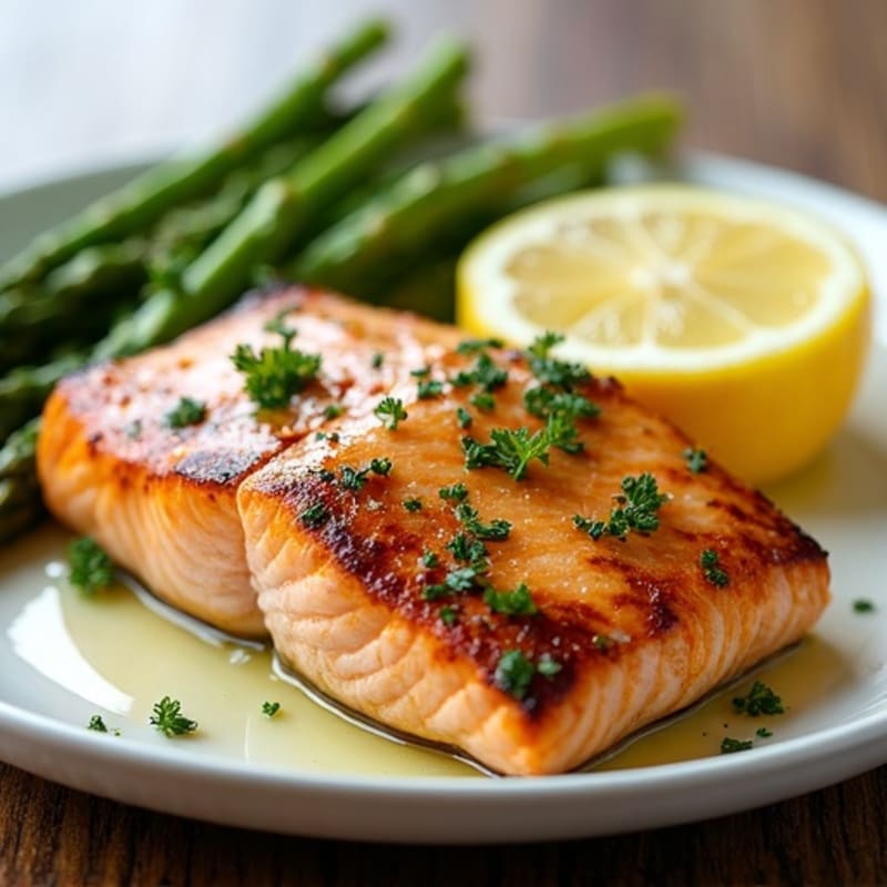 Lemon Herb Grilled Salmon