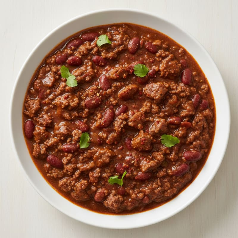 Tender Smoky Beef Chili