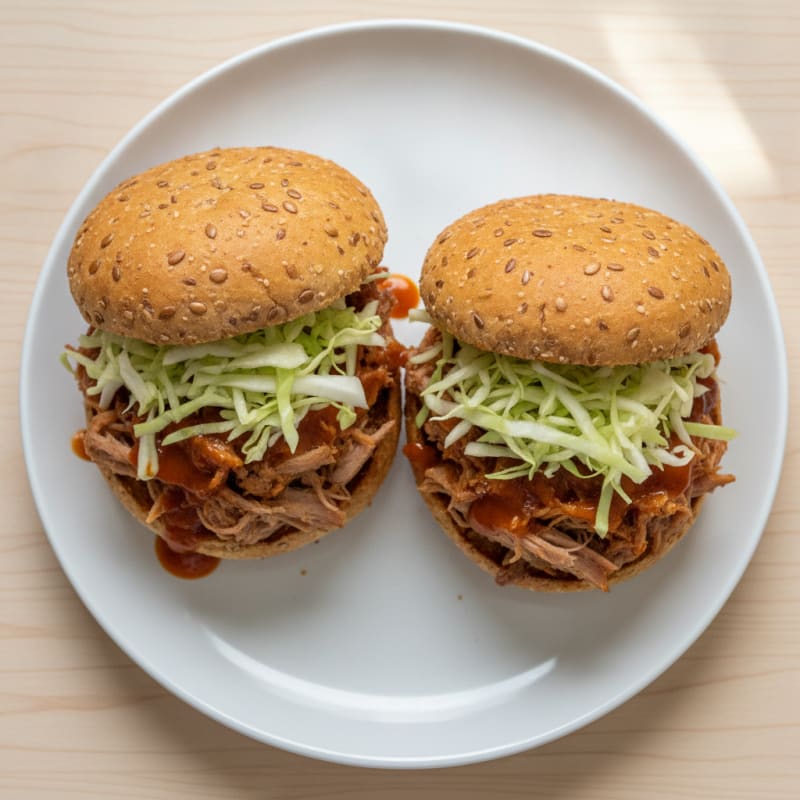 Slow-Cooked BBQ Pulled Pork Sandwiches