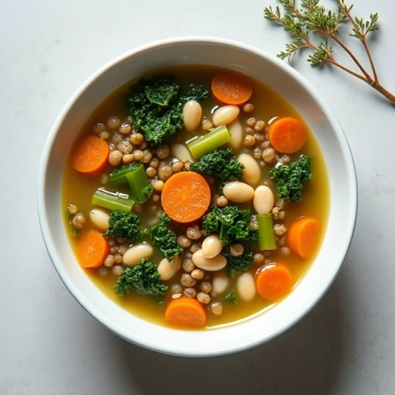Hearty White Bean and Kale Soup