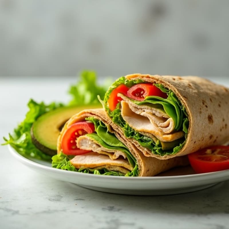 Fresh Turkey Avocado Wrap