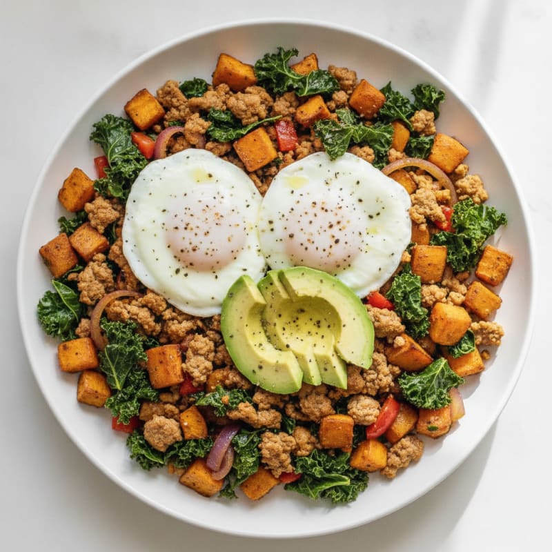 Hearty Grand Slam Breakfast Skillet
