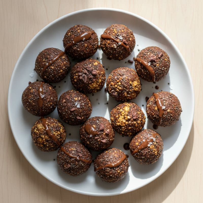Chocolate Protein Bites