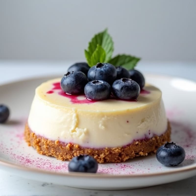 Creamy Greek Yogurt Protein Cheesecake