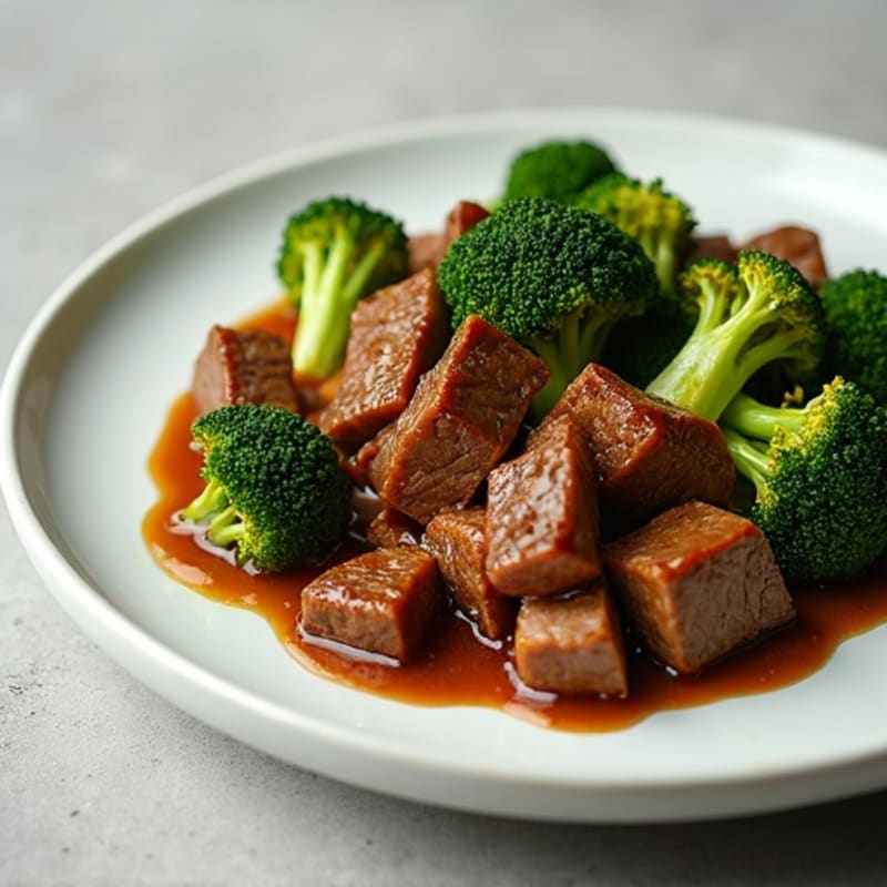 Garlic Ginger Slow Cooker Beef and Broccoli